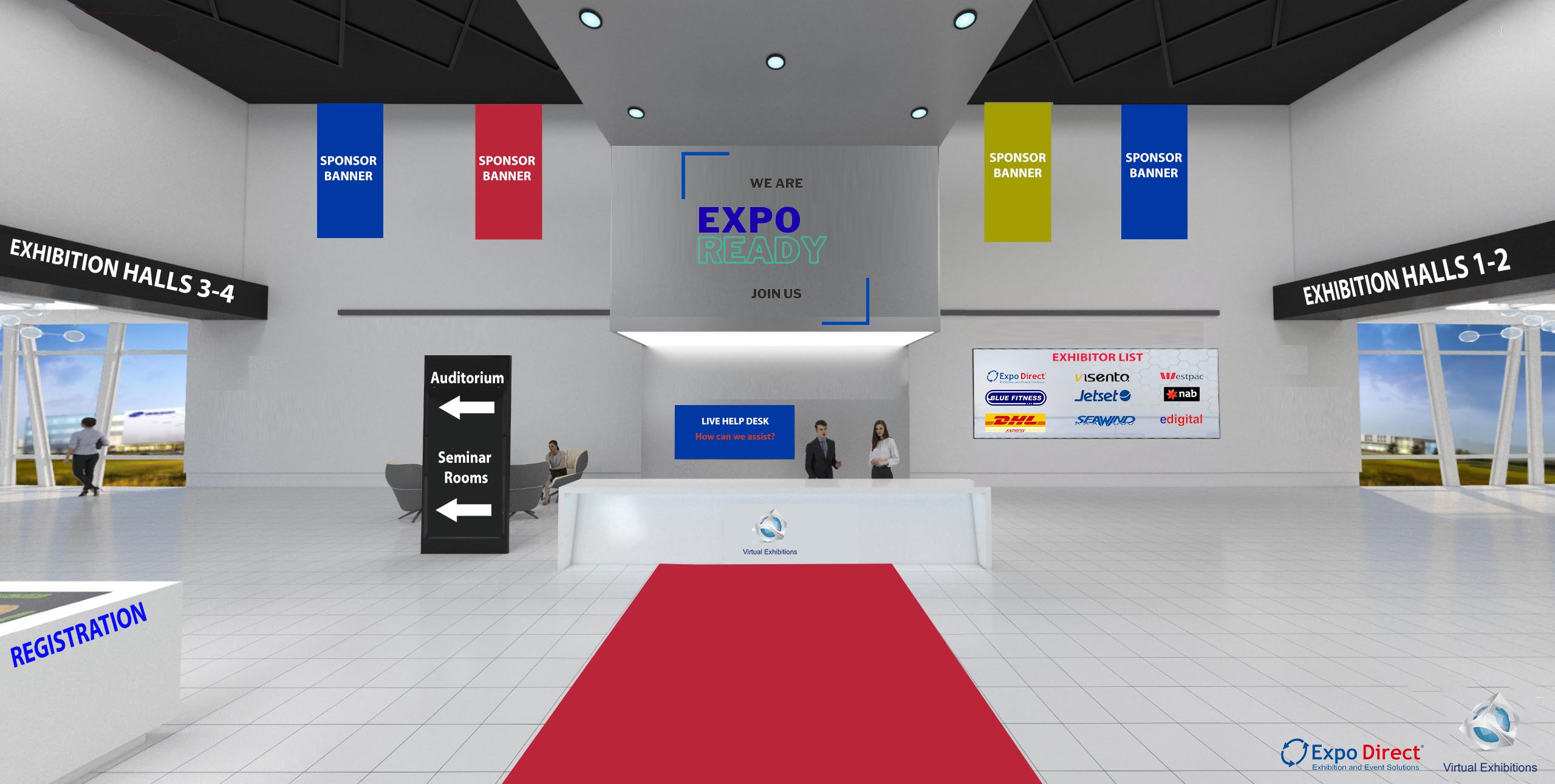 Our Virtual Hall Foyer